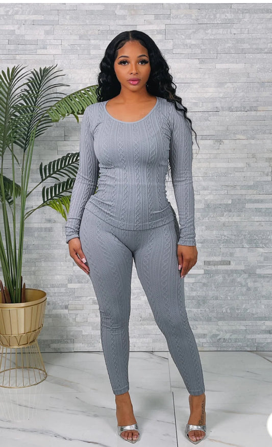 She cute two-piece set