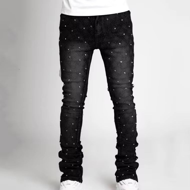 Crystal Wash Stacked Skinny Jeans
