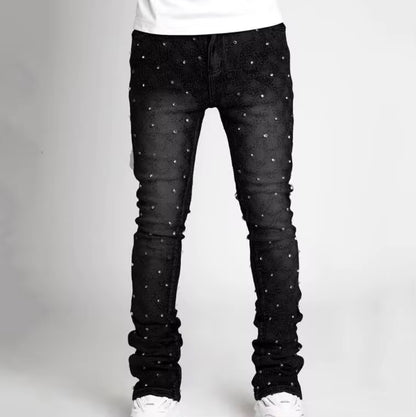 Crystal Wash Stacked Skinny Jeans