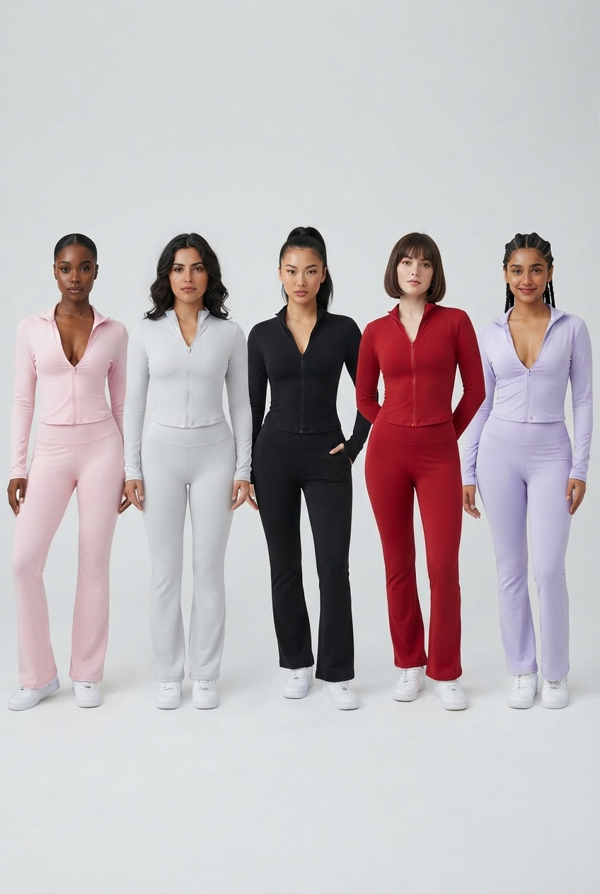 Yoga Set – Stylish Two Piece Activewear Outfit for Women