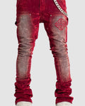 Close-up of Red Velvet Guapi texture
