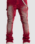 Close-up of Red Velvet Guapi texture
