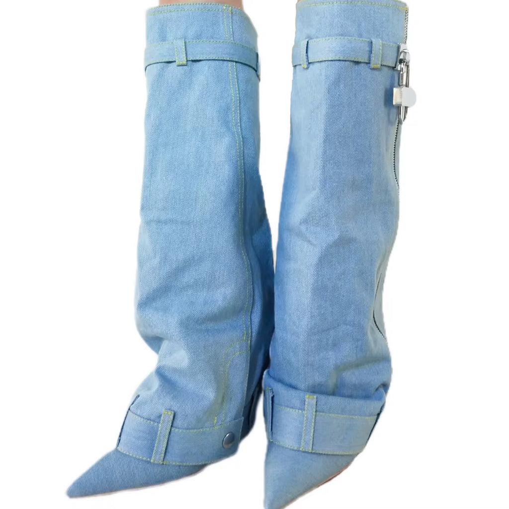 The Telephone Boot trendy fashion footwear