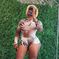 In the jungle mesh shorts set