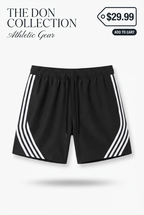 The Don stripped shorts