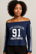 The Cali 91 Off-Shoulder Top! 🌴