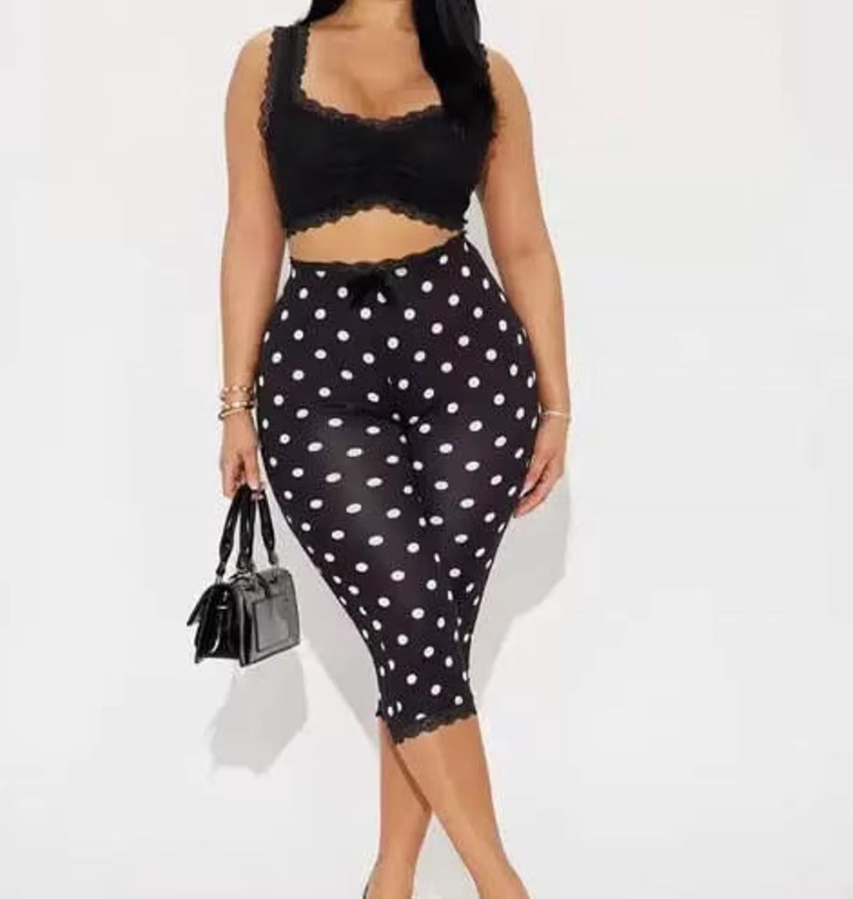 Nostalgia dots Capris