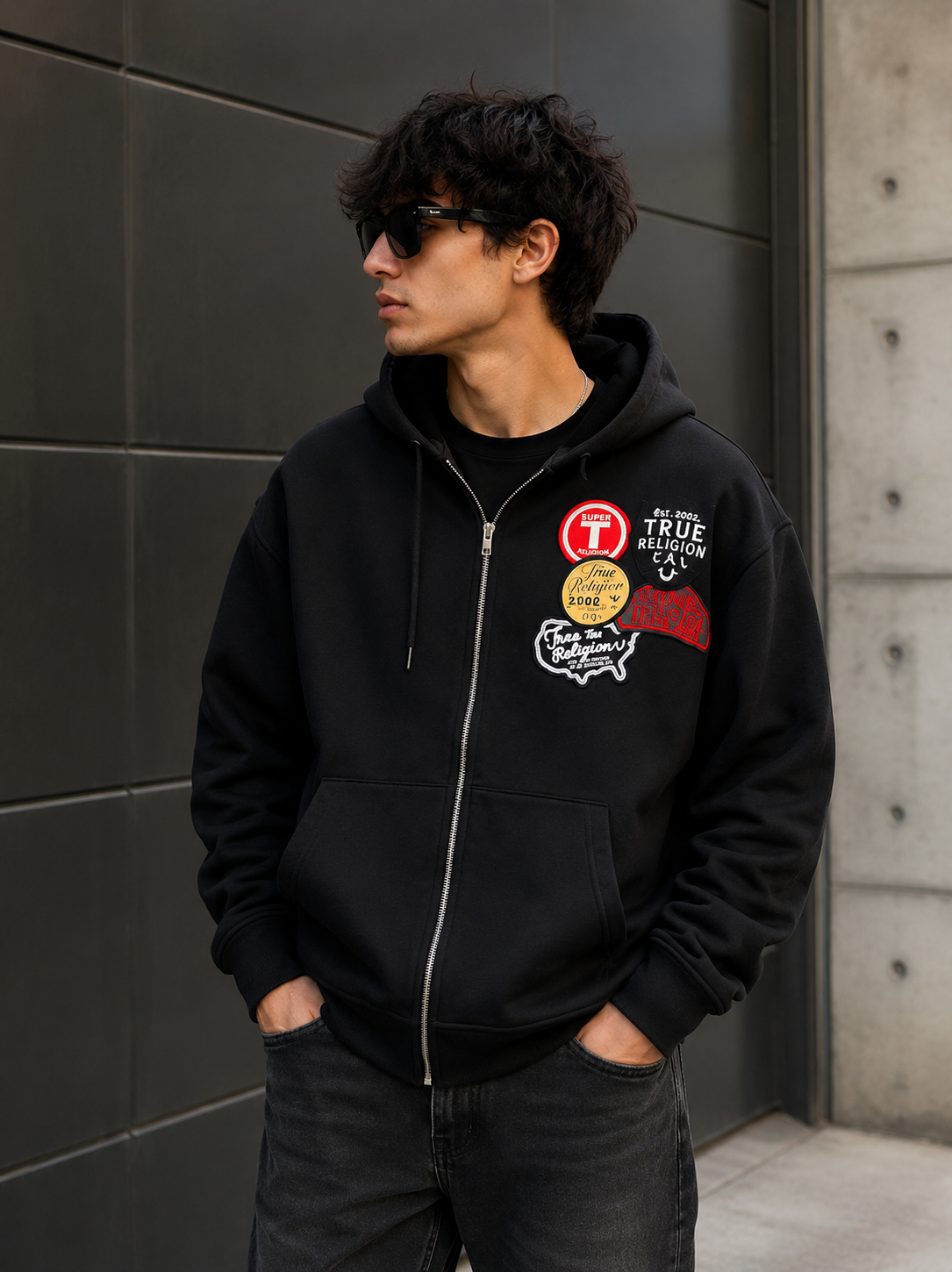True religion zip ups