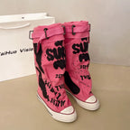 Slouch Boot trendy outfit women shoes