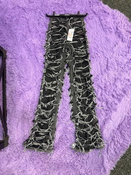 Damage Denim Jeans