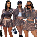 Route 33, two piece skirt set