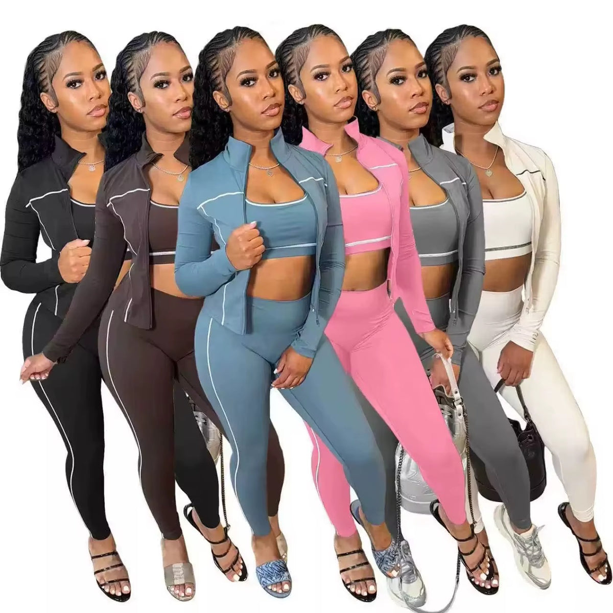 Devine Pressure 3 piece yoga set