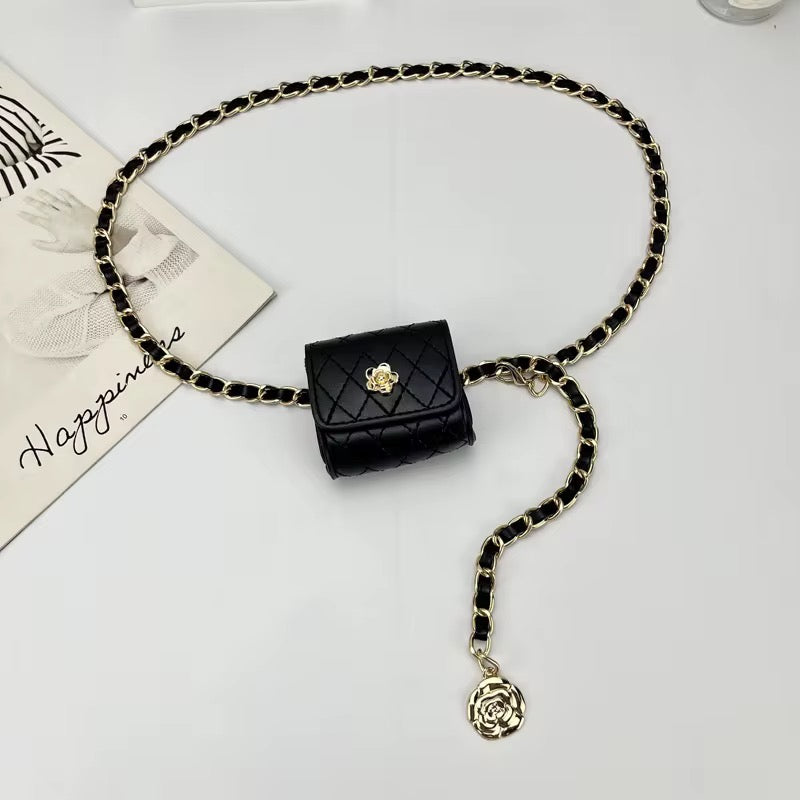 Mini Waist Purse worn around waist