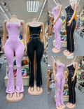 sporty jumpsuit women athletic one piece outfit