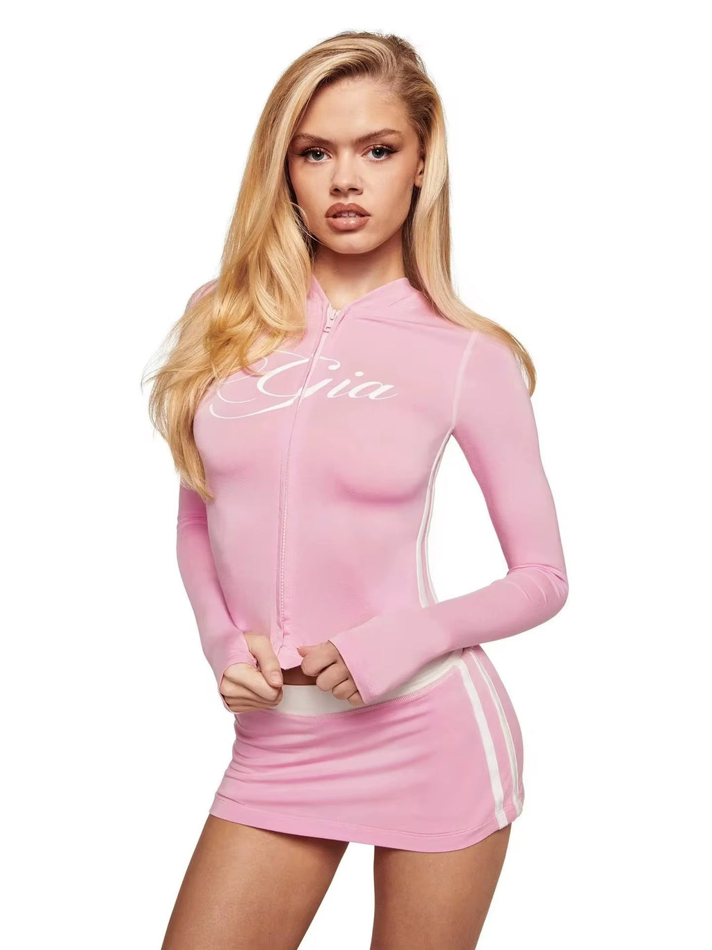 i am the set two piece outfit women