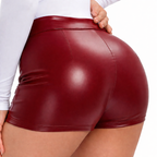 Faux Leather shorts