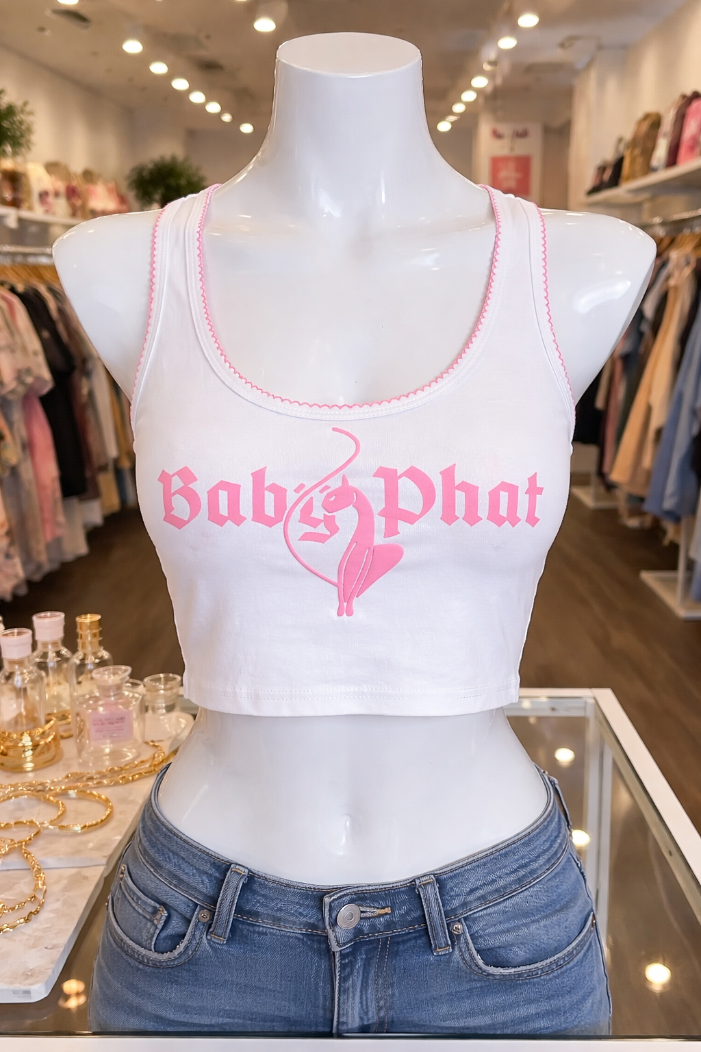 baby phat tank top y2k fitted sleeveless top