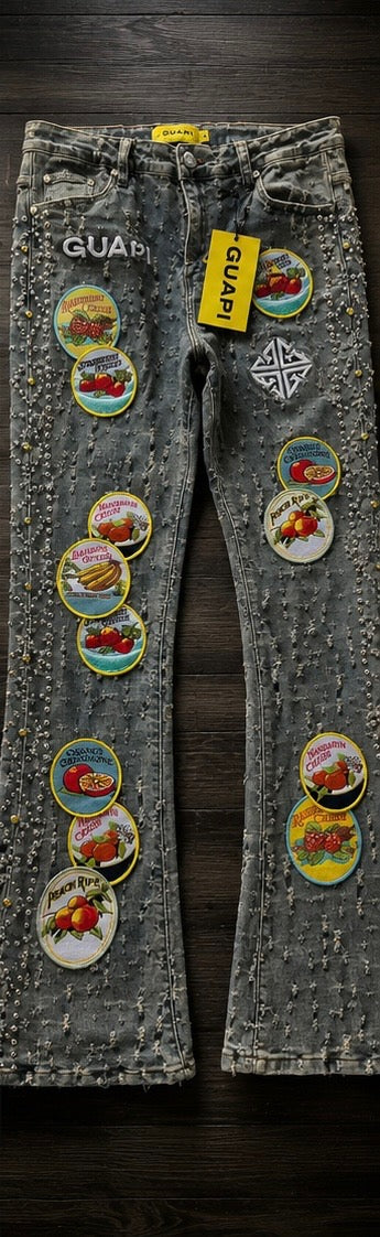 Tropical drip GUAPI denim