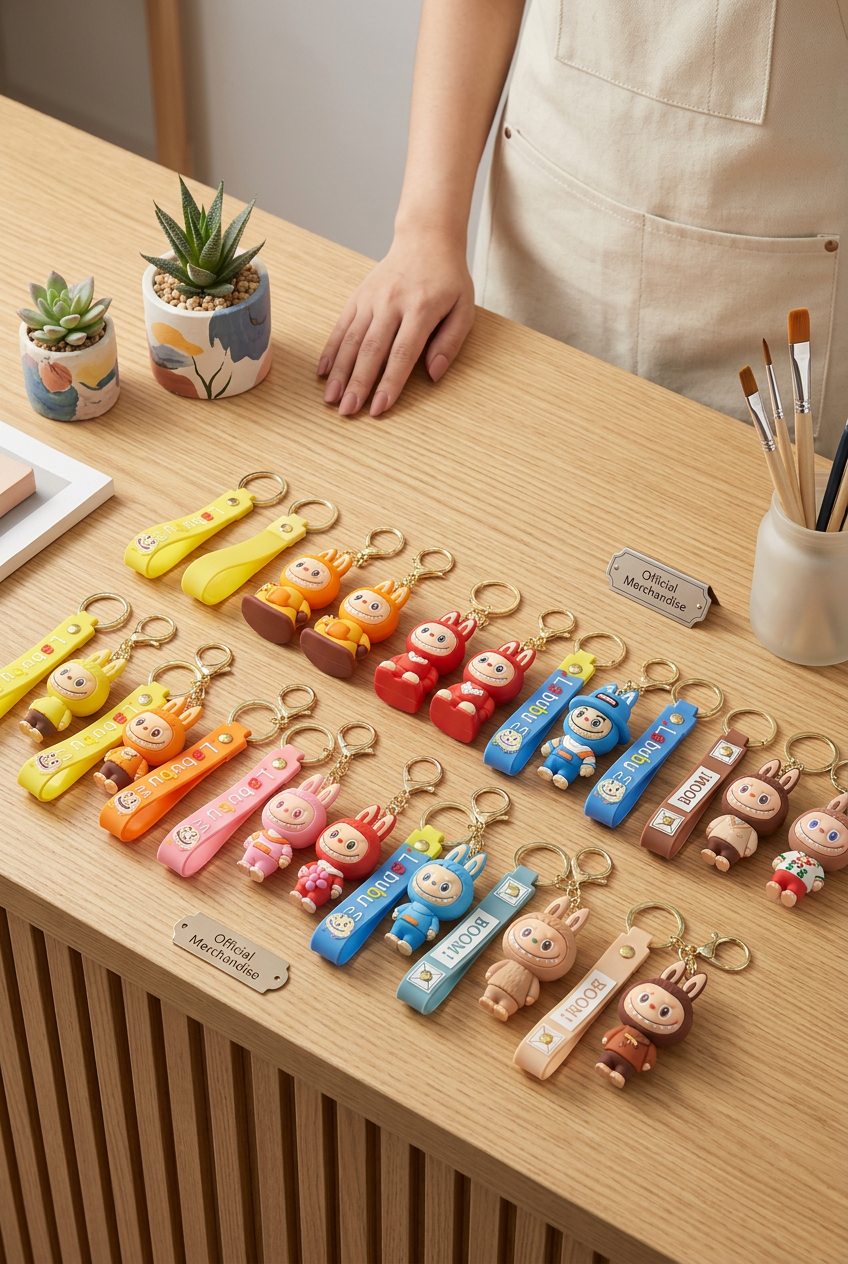 Labubu keychain