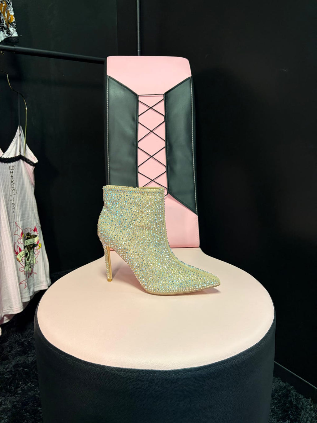 Women wearing Izara Shoes party and wedding outfit shoes