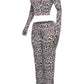 Glam Leopard lounge set