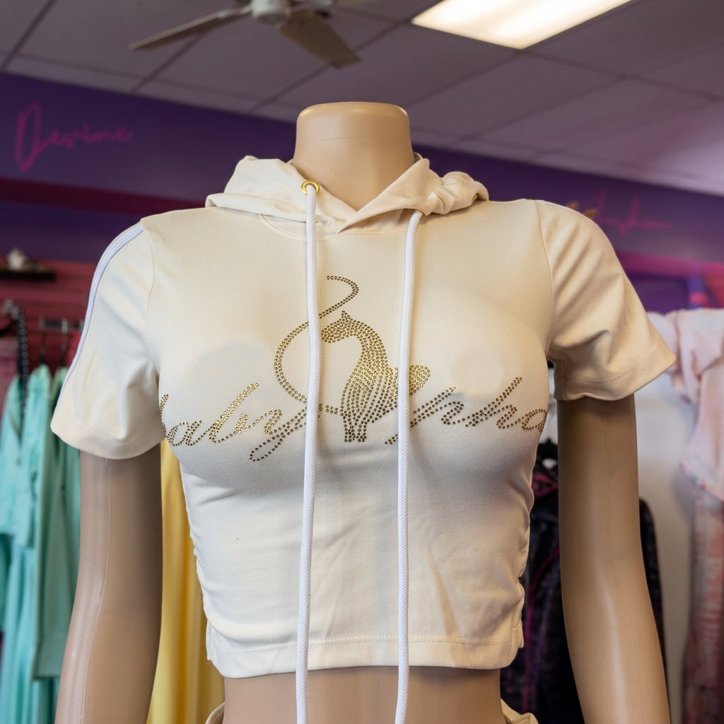 Baby Phat Top – Y2K Fitted Stylish Crop Top