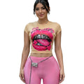 Sucker Tee – Trendy Graphic Streetwear T-Shirt for Women