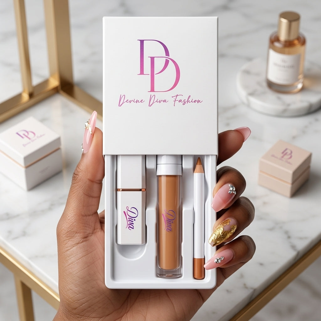 Diva Lip Kit – Long Lasting Matte Lipstick Set for Women