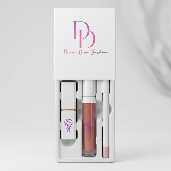 Diva Lip Kit – Long Lasting Matte Lipstick Set for Women