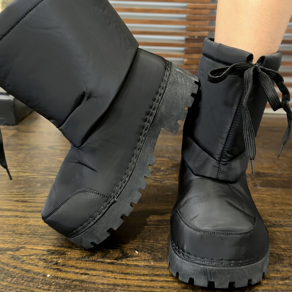 Arctic Diva Puffer Boots – Stylish Women’s Winter Snow Boots