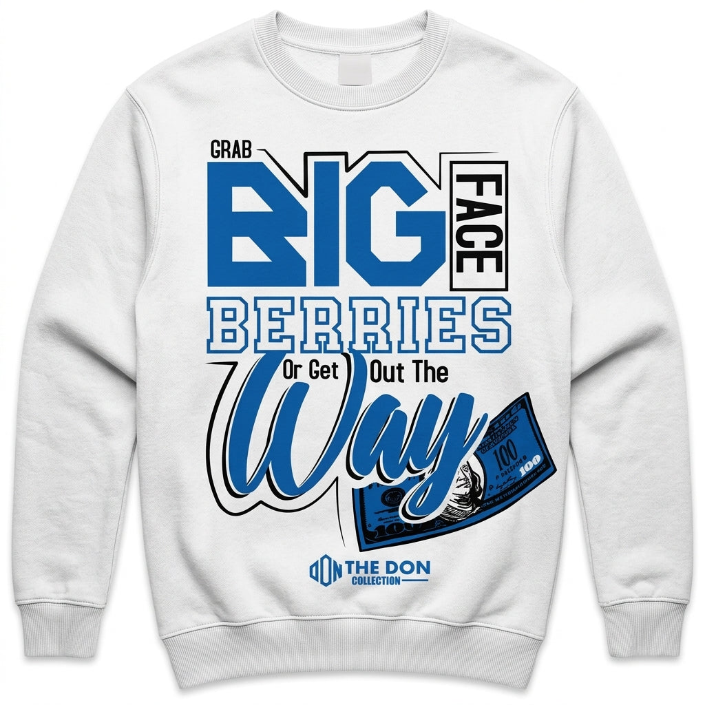 BIG FACE CREWNECK SWEATSHIRT