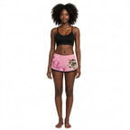 LKS Leopard Cheeky Short – Women’s High Waist Leopard Print Shorts