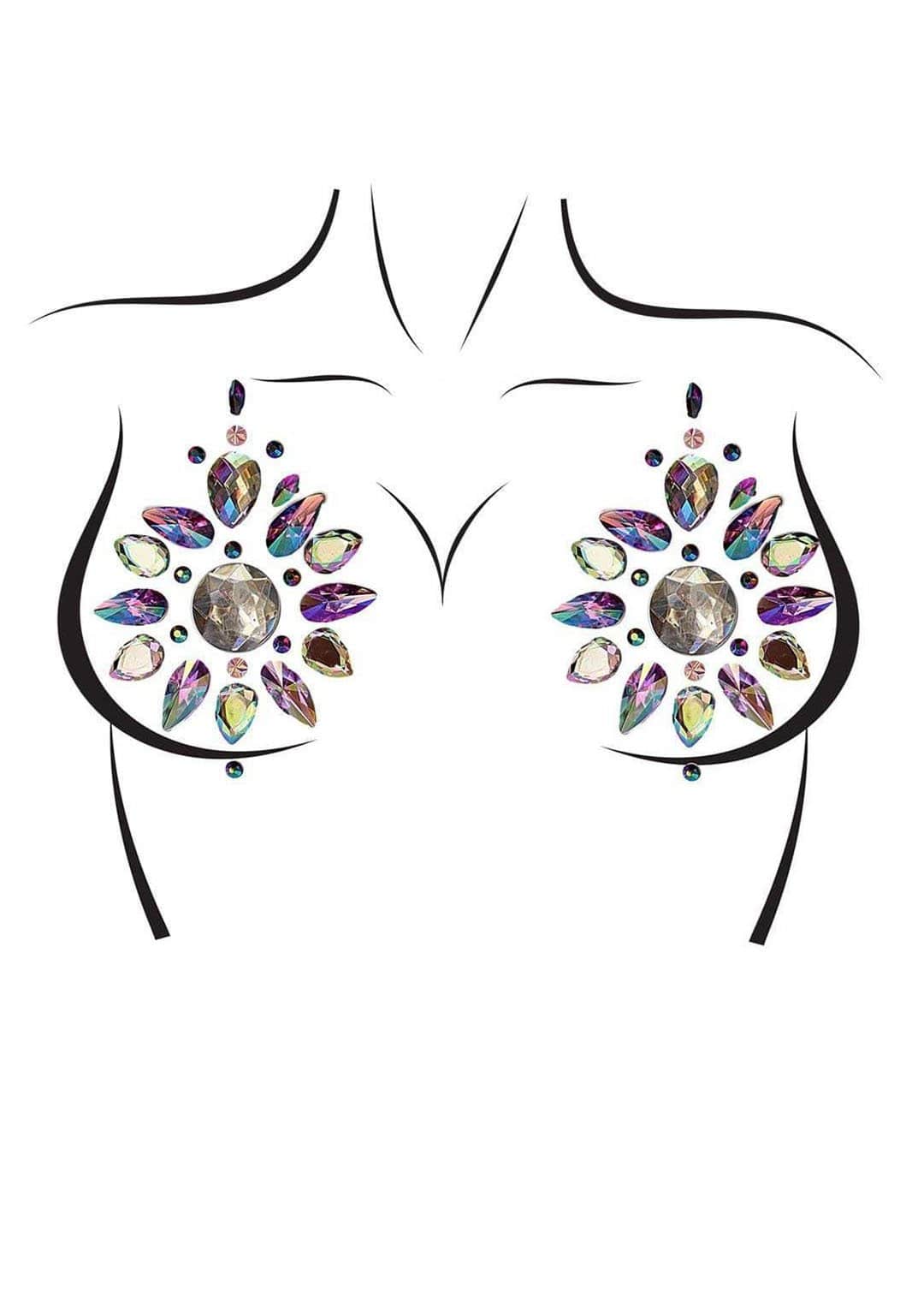 cressida jewels sticker nipple pasties rhinestone design