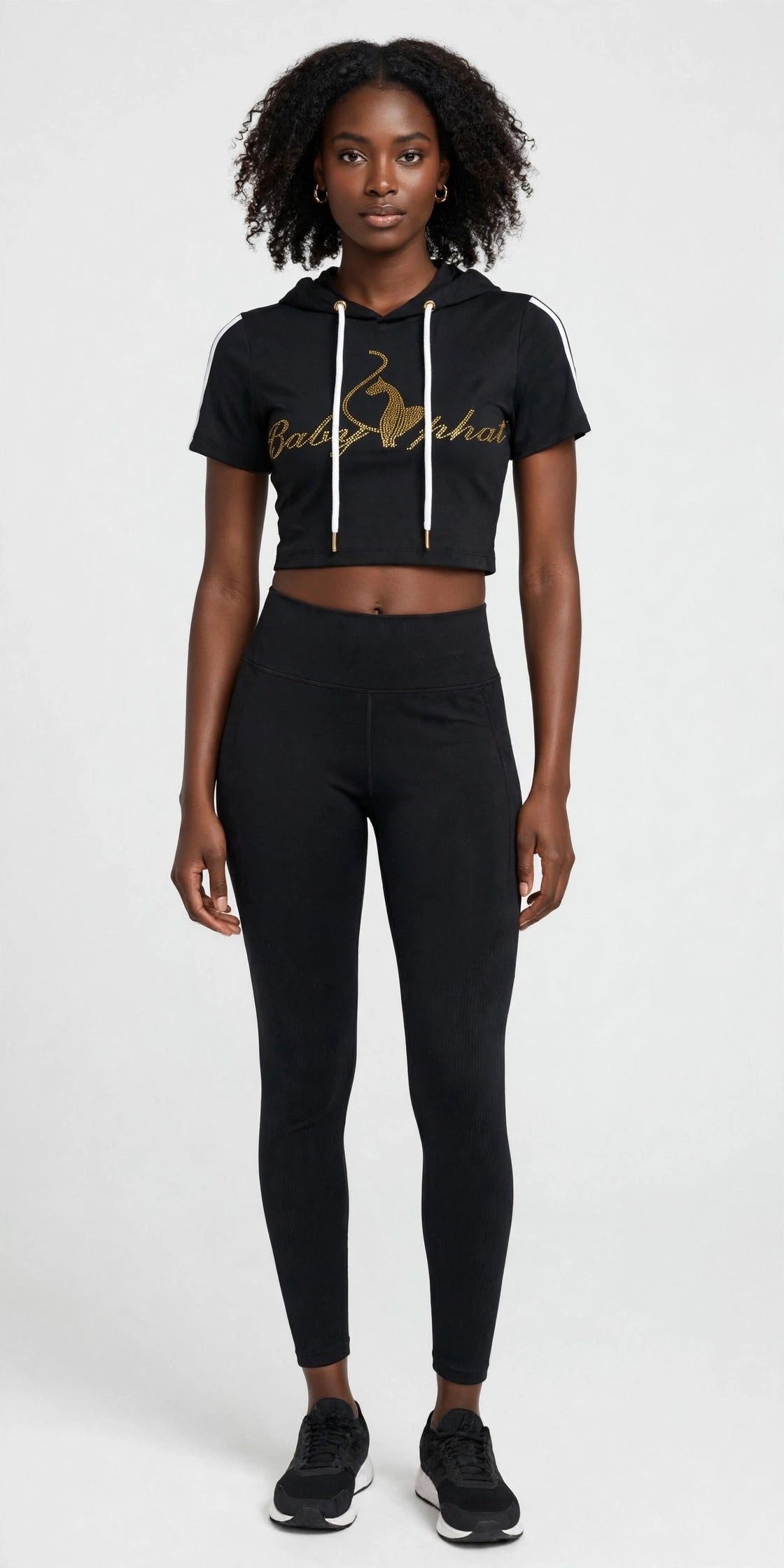 Baby Phat Top – Y2K Fitted Stylish Crop Top