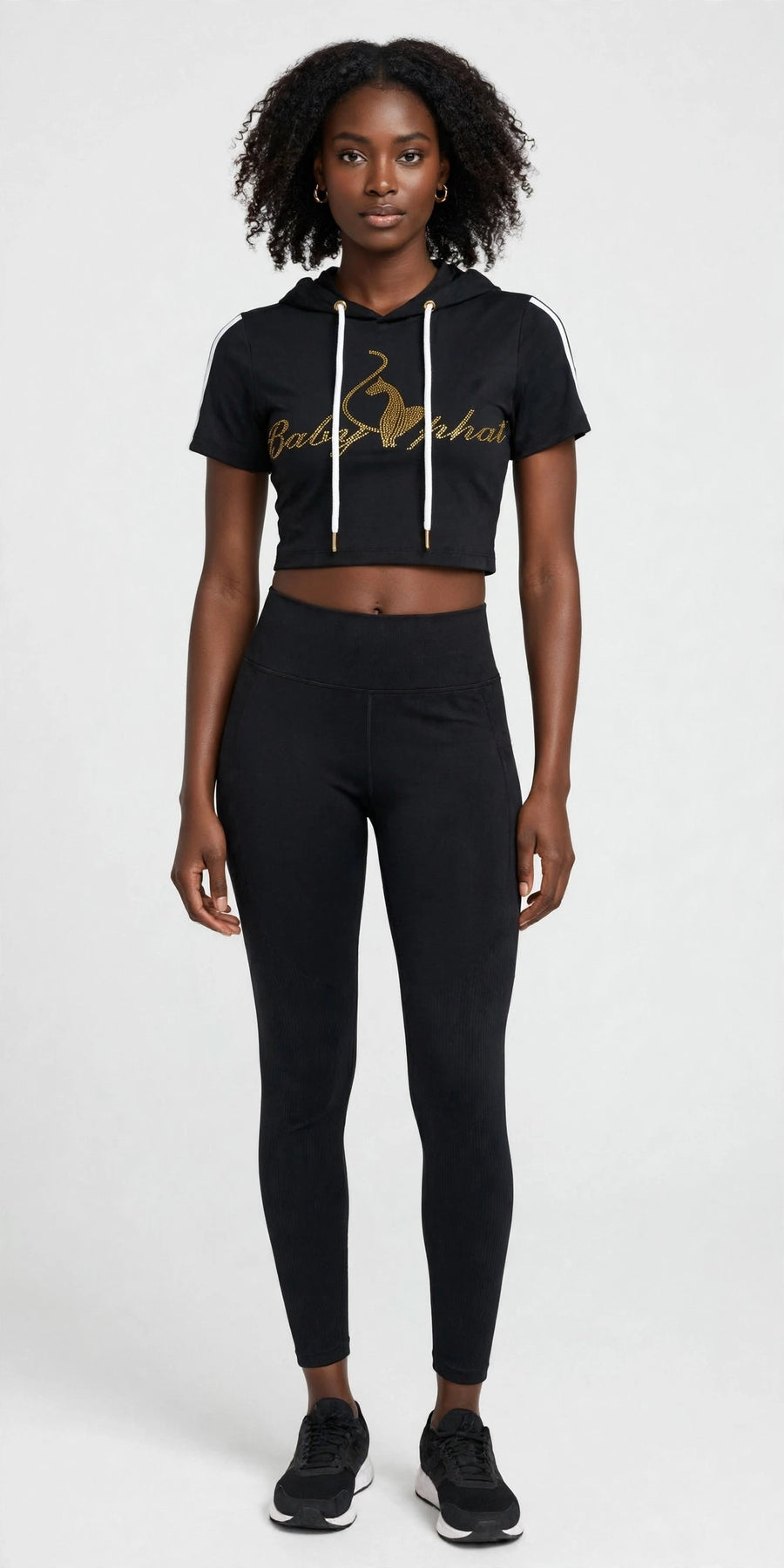 Baby Phat Top – Y2K Fitted Stylish Crop Top