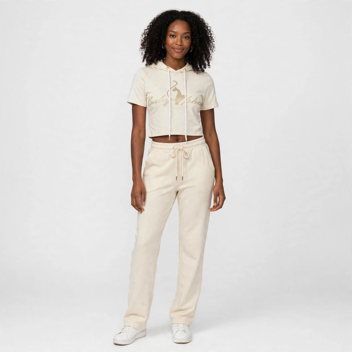 Baby Phat Top – Y2K Fitted Stylish Crop Top