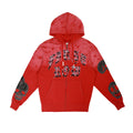 wake up and be fierce applique full zip hoodie streetwear