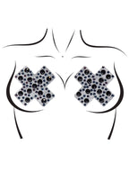 X-Factor Rhinestone Nipple Covers sparkly x design