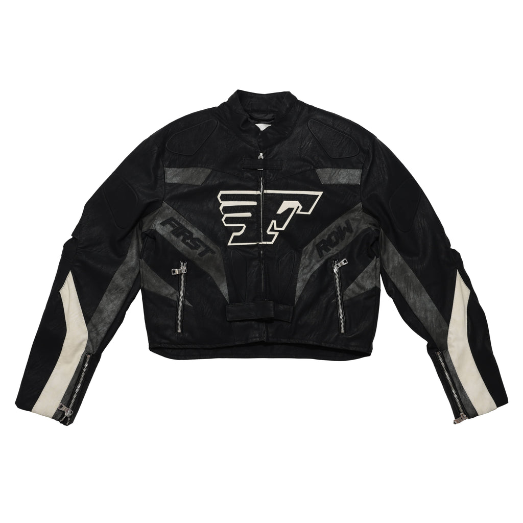 Furious Motor Racing Leather Jacket for Women biker style