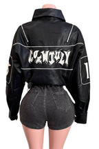 end game leather varsity leather fashion jacket