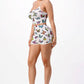 Butterfly Print Shorts Set