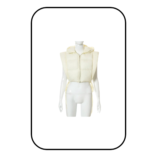 Soft Glow: The Cream Lightweight Vest