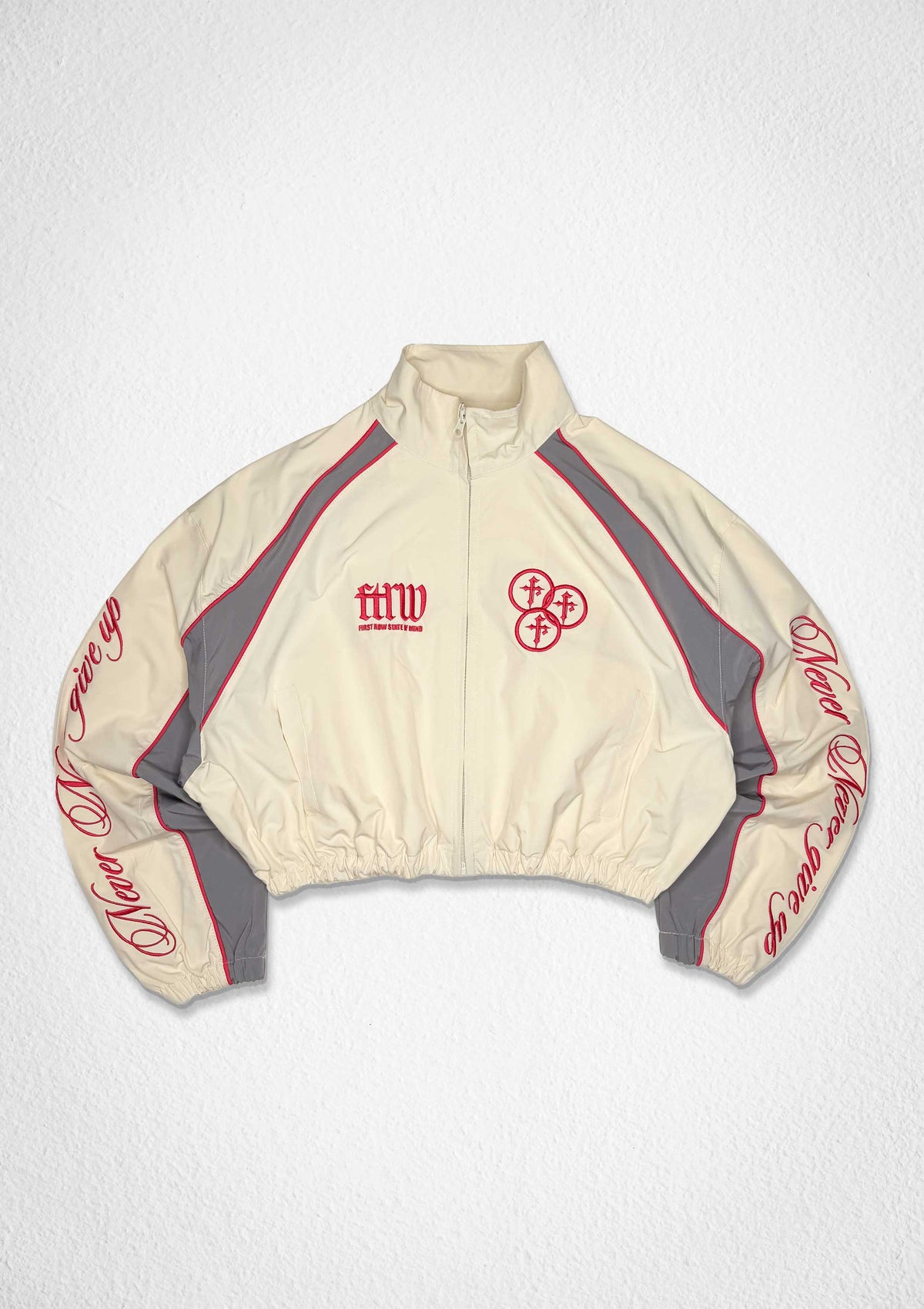 PROPERTY OF FIRST ROW TRACK JACKET