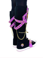rawr xd clawdeen black purple trendy outfit