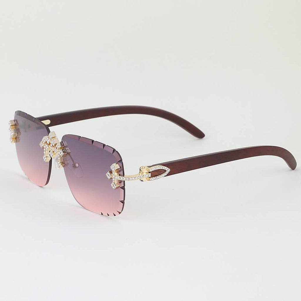 Bejeweled Royal Frame Sunglasses