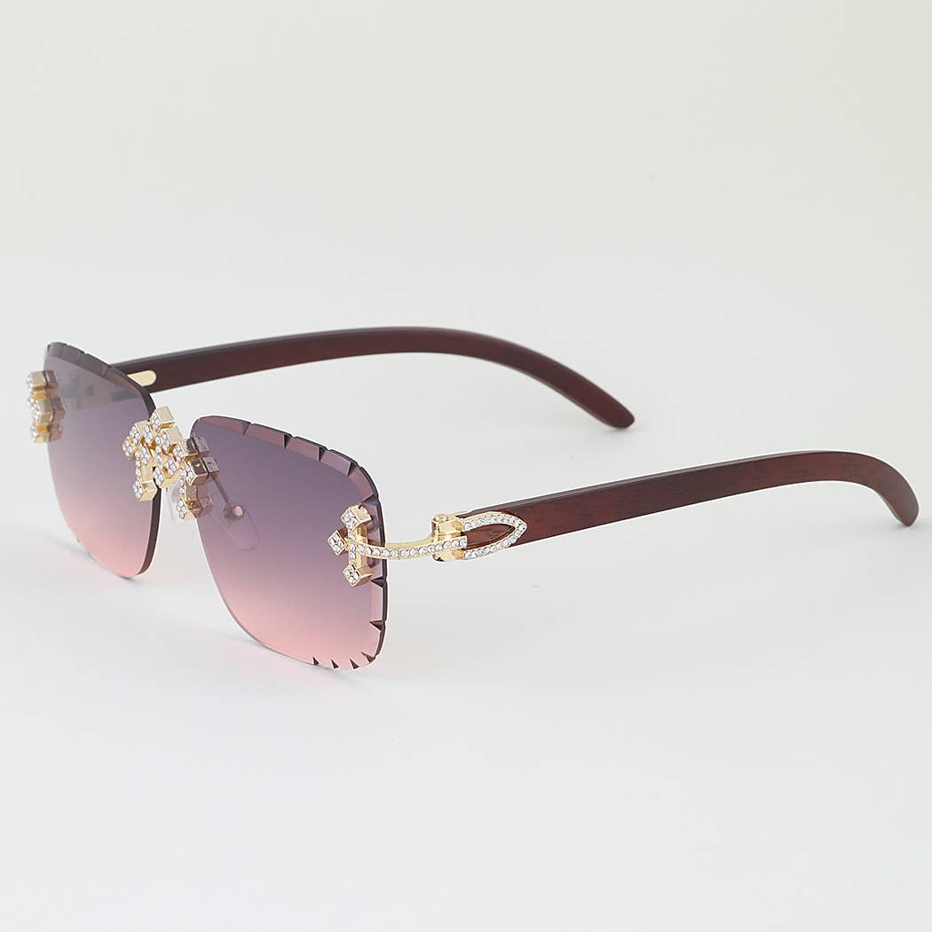 Bejeweled Royal Frame Sunglasses
