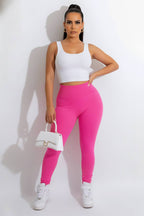 Highwaist Seamless Fitted Leggings breathable stretch fitness leggings