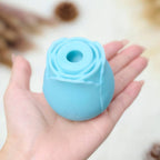 Rose Toy Blue decorative piece close-up