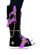 rawr xd clawdeen black purple edgy fashion look