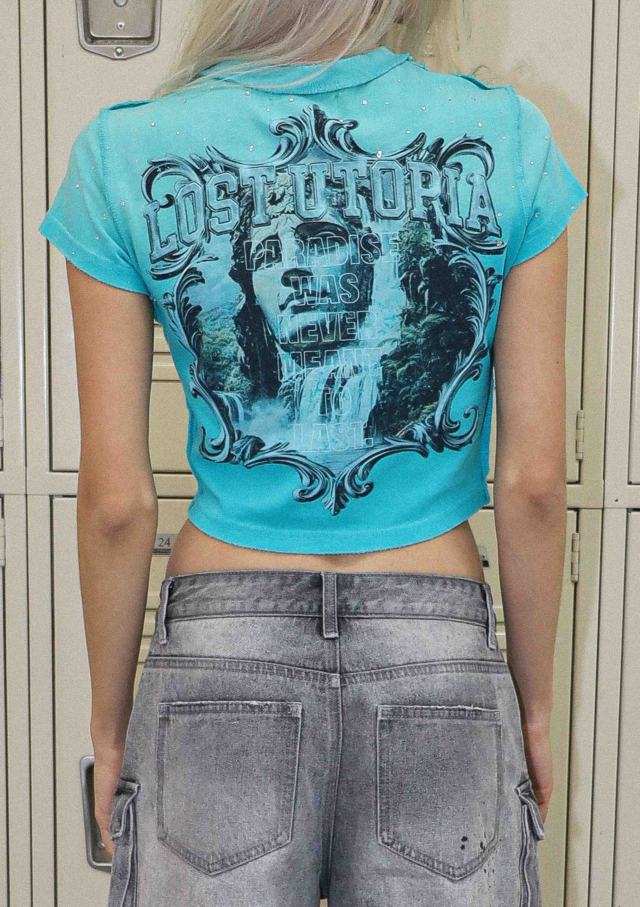 LOST UTOPIA FRAME BABY TEE